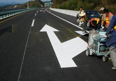 道路划线工程