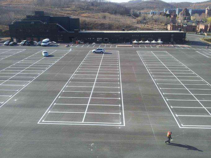 大型停车场划线方案