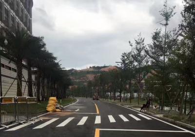 地面划线施工案例